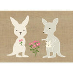 Roo Family Super Cute Greeting Card