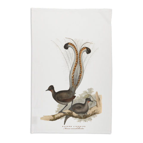 Lyrebird Tea Towel